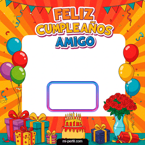 Marco Feliz Cumpleaños Amigoo