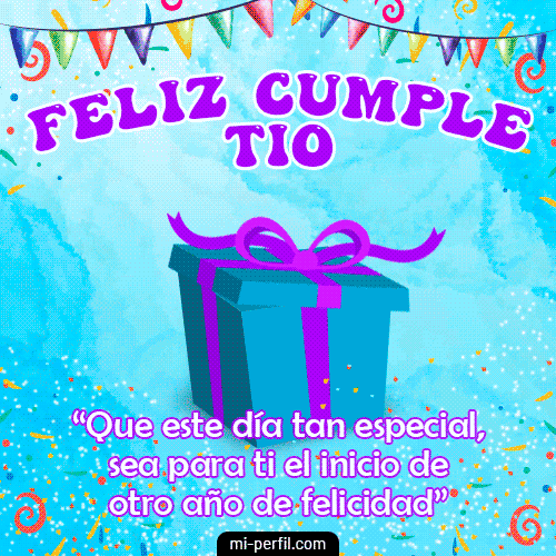 Feliz Cumple Tío