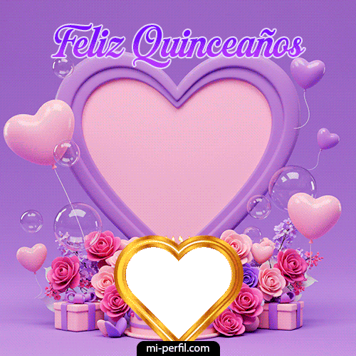 Marco Felicidades en tus 15