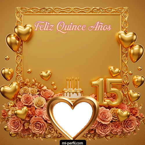 Marco Feliz Cumpleaños 15