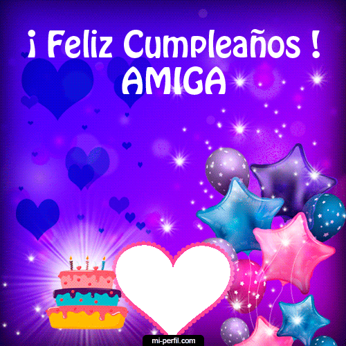 Marco Feliz Cumpleaños Amiga 2