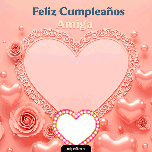 Marco Feliz Cumpleaños Amiga IV