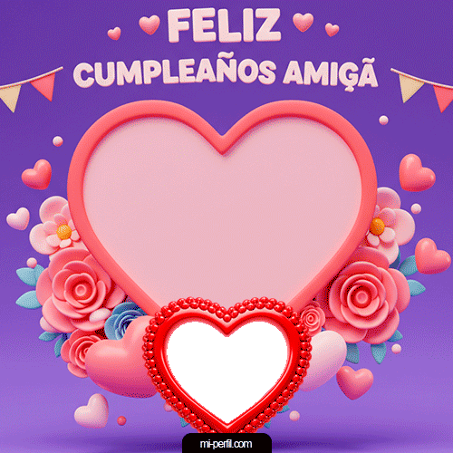 Marco Feliz Cumpleaños Amiga VI