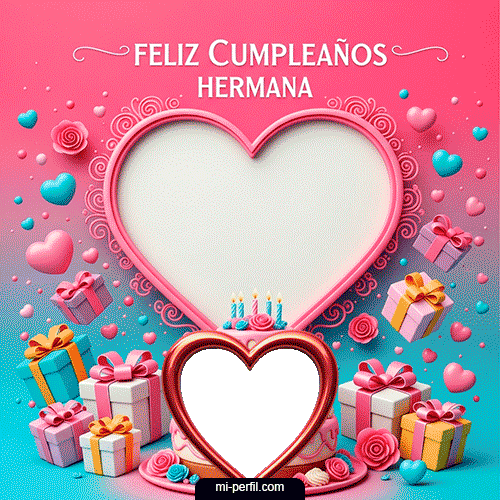 Marco Feliz Cumpleaños Hermana