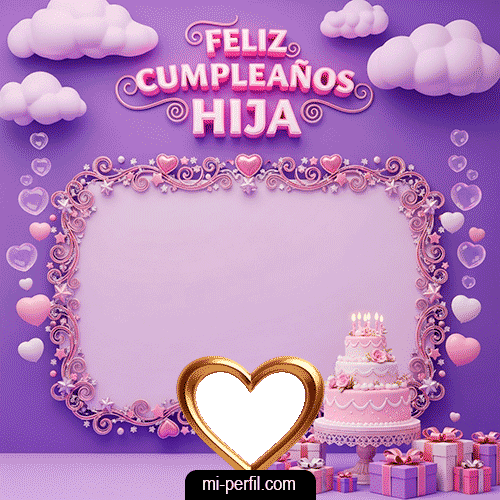 Marco Feliz Cumpleaños Hija VII