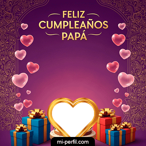 Marco Feliz Cumpleaños Papá IV