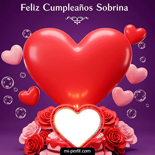 Marco Feliz Cumpleaños Sobrina VI