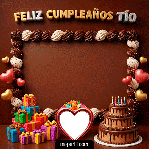 Marco Feliz Cumpleaños Tío VI