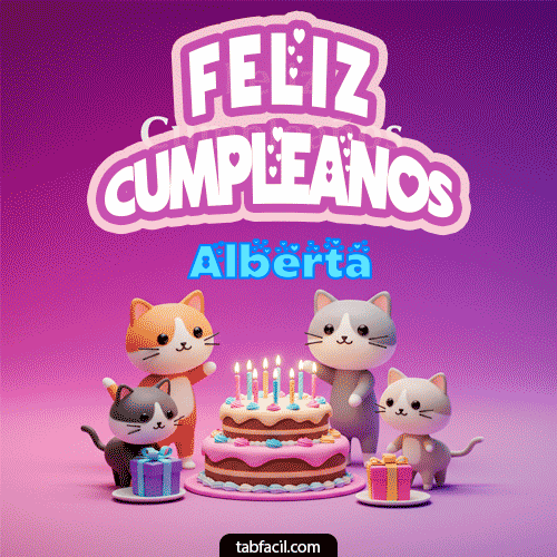 Feliz Cumpleaños III Alberta