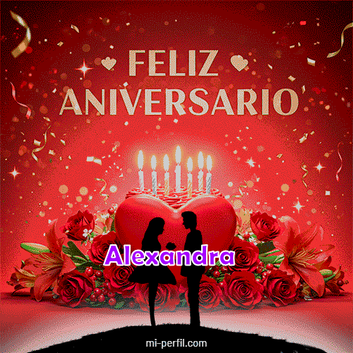 Feliz Aniversario 3 Alexandra