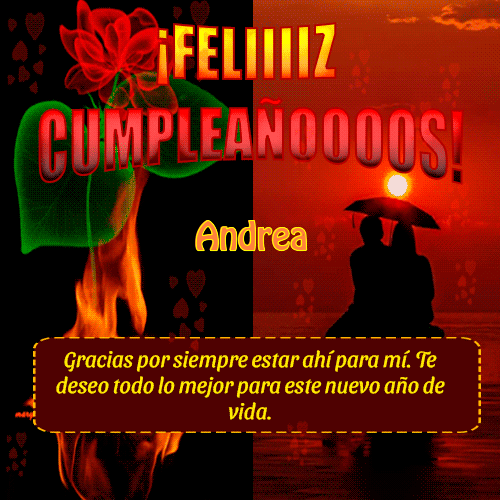 Feliiiiz Cumpleañooooos Andrea
