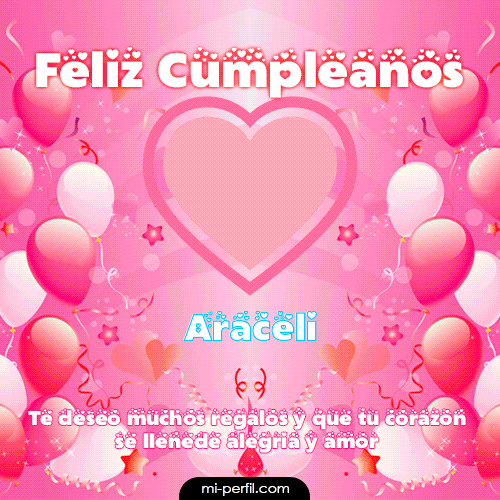 Feliz Cumpleaños II Araceli