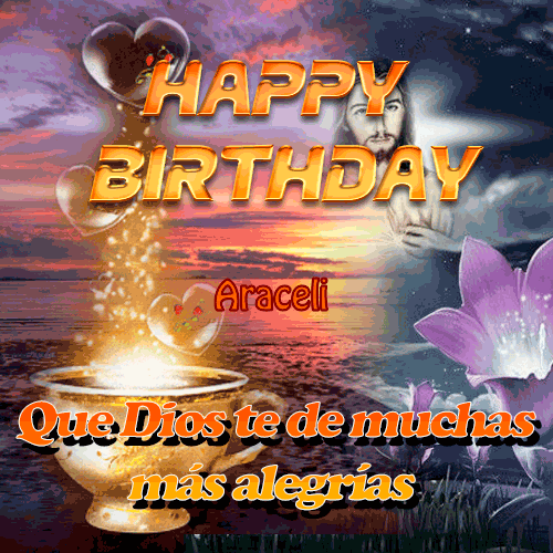 Happy BirthDay III Araceli