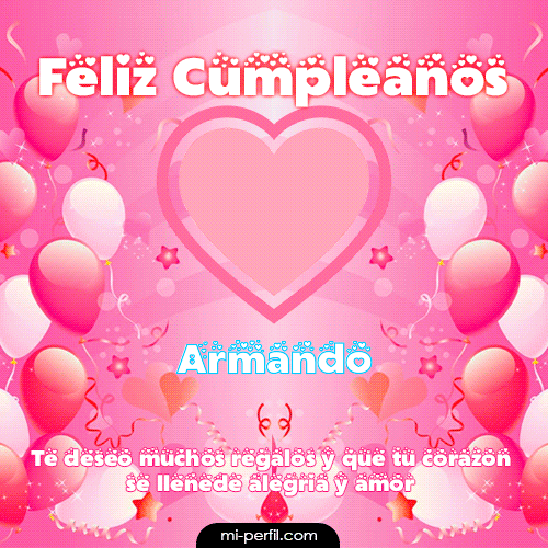 Feliz Cumpleaños II Armando