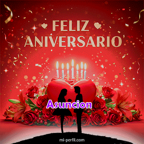 Feliz Aniversario 3 Asuncion