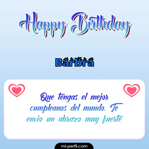 Happy Birthday II Barbra