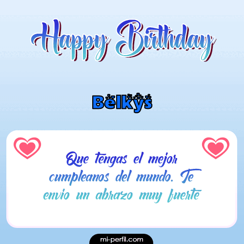 Happy Birthday II Belkys