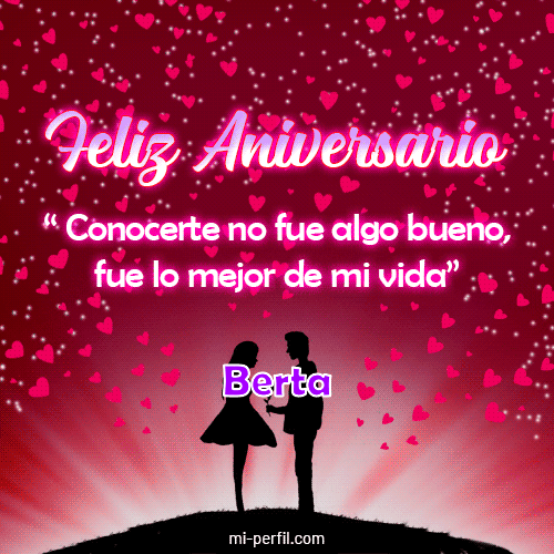 Feliz Aniversario 3 Berta