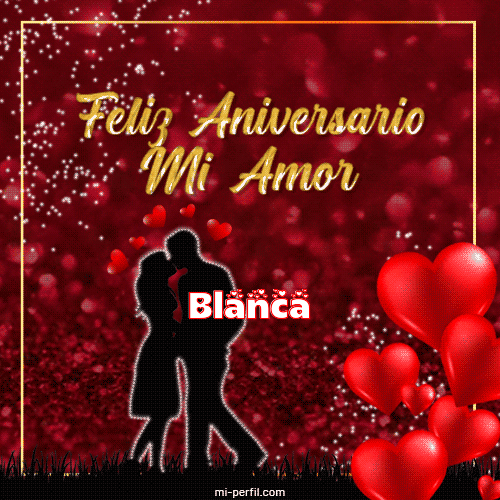 Feliz Aniversario Blanca