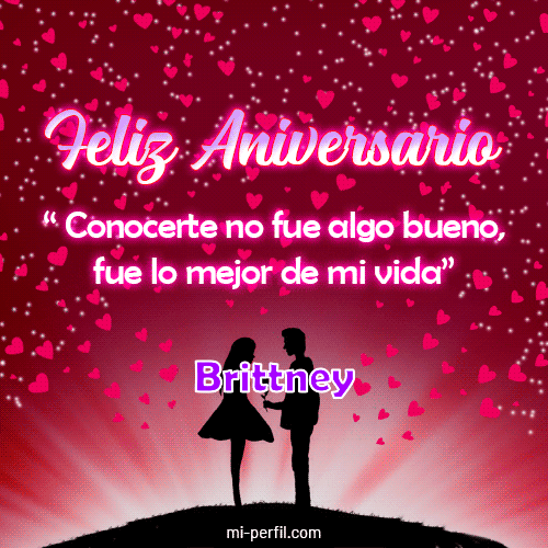 Feliz Aniversario 3 Brittney