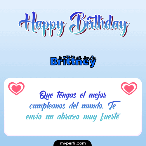 Happy Birthday II Brittney