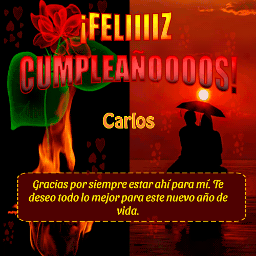 Feliiiiz Cumpleañooooos Carlos