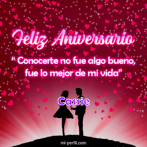 Feliz Aniversario 3 Cassie