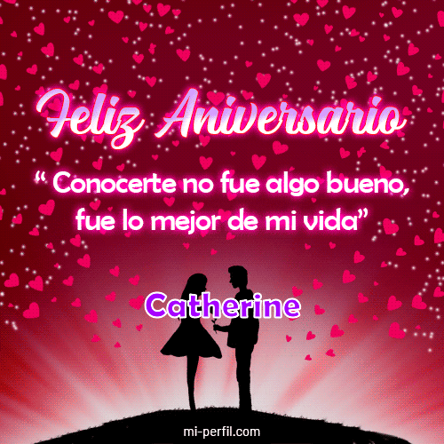 Feliz Aniversario 3 Catherine
