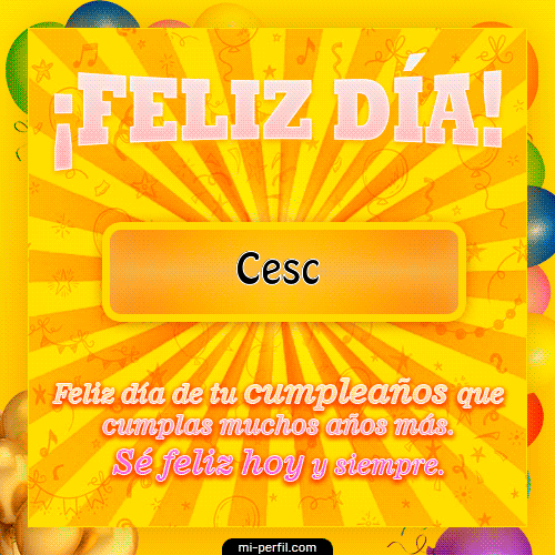Feliz Día Cesc