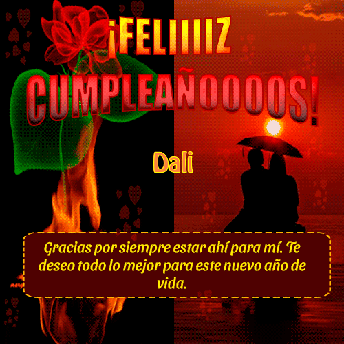 Feliiiiz Cumpleañooooos Dali