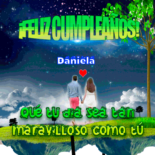 Feliz Cumpleaños Ecológico Daniela