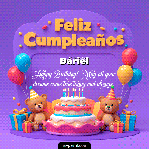 Feliz Cumpleaños XVI Dariel