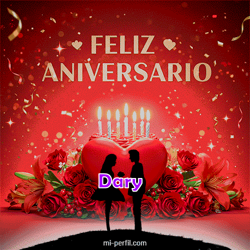 Feliz Aniversario 3 Dary