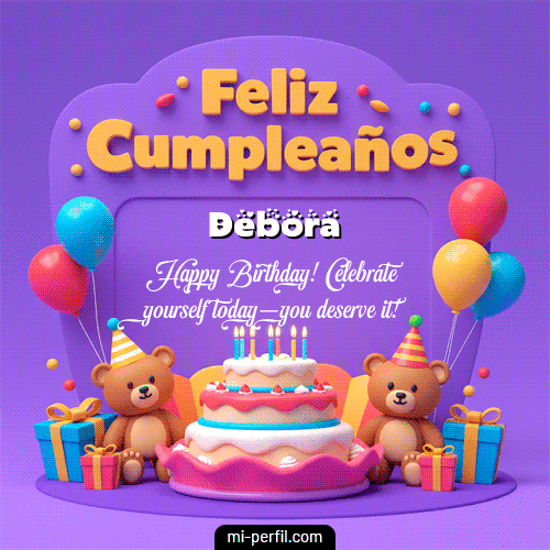 GIF Feliz Cumpleaños Feliz Cumpleaños XVI personalizado con su nombre