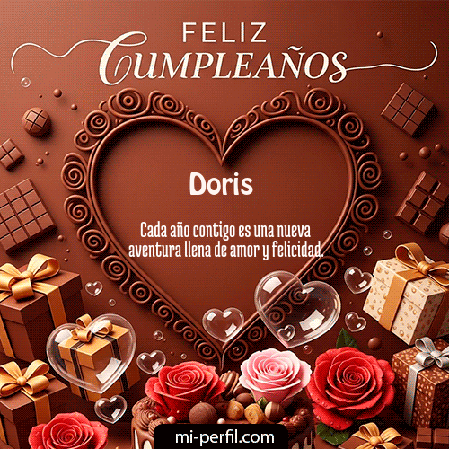 Feliz Cumpleaños VIII Doris