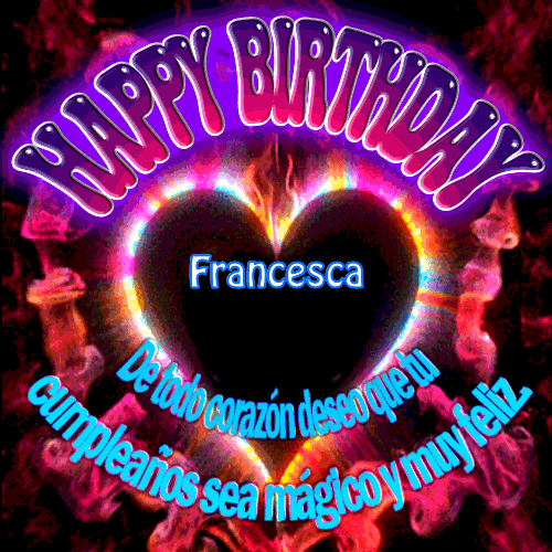 GIF Feliz Cumpleaños Feliz Cumpleaños Amiga II personalizado con su nombre