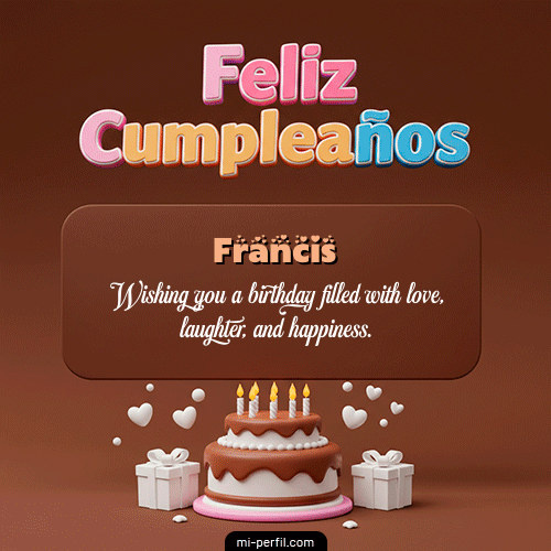 GIF Feliz Cumpleaños Feliz Cumpleaños IV personalizado con su nombre