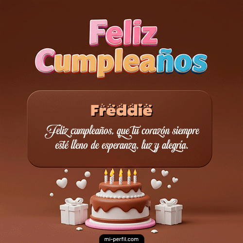 GIF Feliz Cumpleaños Feliz Cumpleaños IV personalizado con su nombre