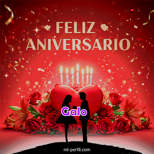 Feliz Aniversario 3 Galo