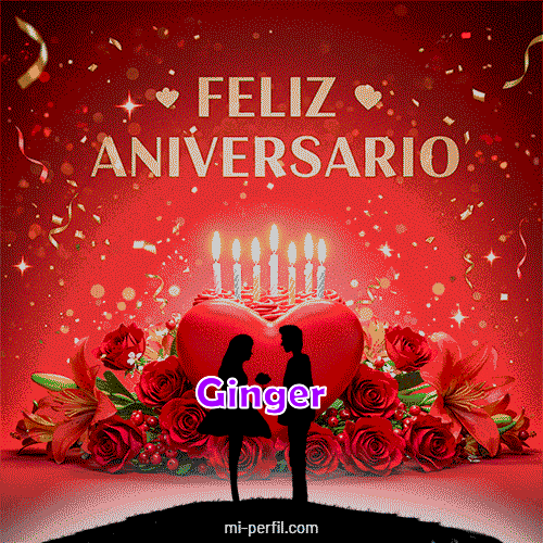 Feliz Aniversario 3 Ginger