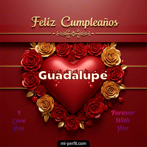 Feliz Aniversario Mi Amor 2 Guadalupe