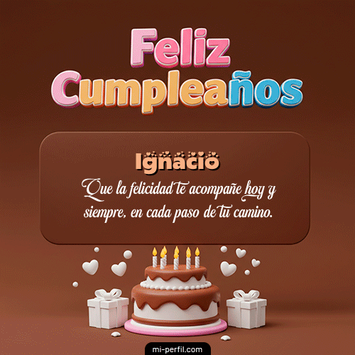 GIF Feliz Cumpleaños Feliz Cumpleaños IV personalizado con su nombre