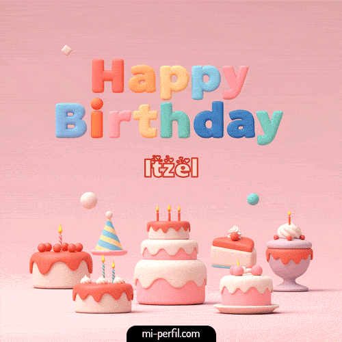 GIF Feliz Cumpleaños Happy Birthday II personalizado con su nombre
