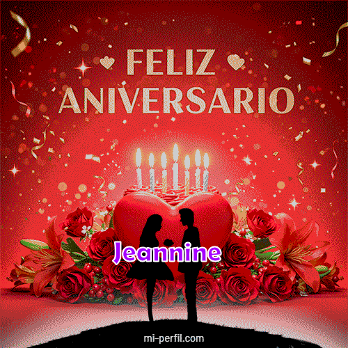Feliz Aniversario 3 Jeannine