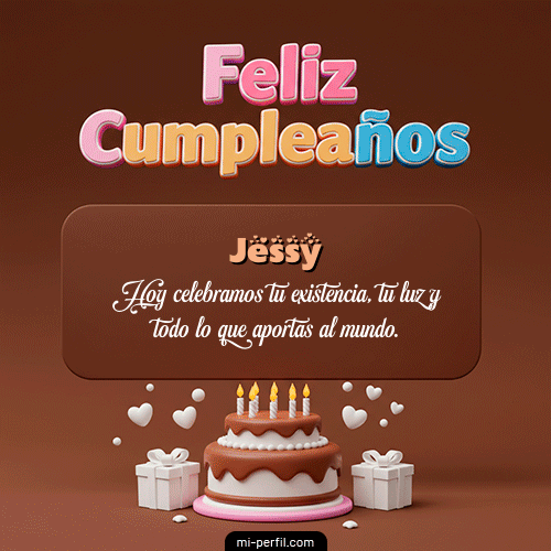 Feliz Cumpleaños IV Jessy
