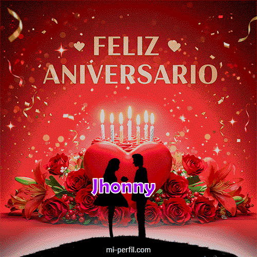 Feliz Aniversario 3 Jhonny