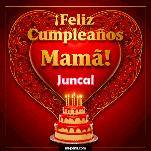 GIF Feliz Cumpleaños Feliz Cumpleaños Mamá personalizado con su nombre