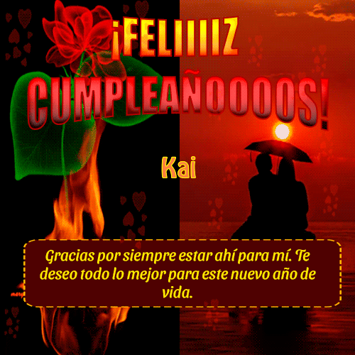 Feliiiiz Cumpleañooooos Kai