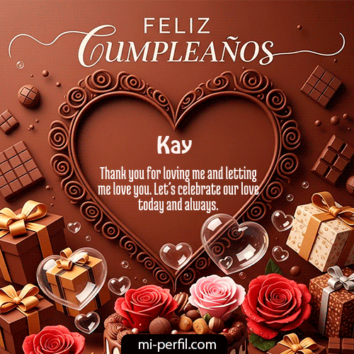 Feliz Cumpleaños VIII Kay