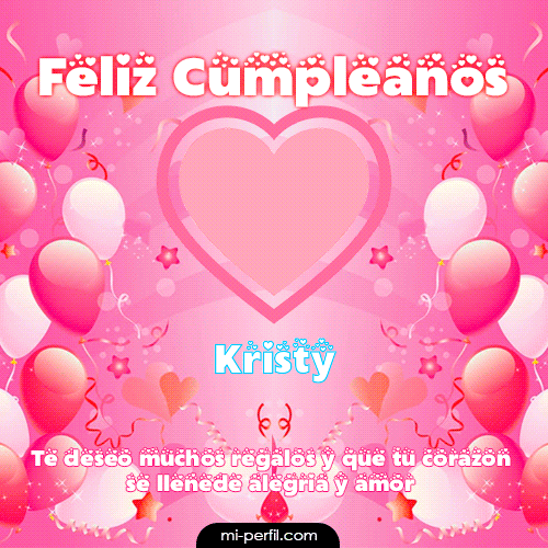 Feliz Cumpleaños II Kristy